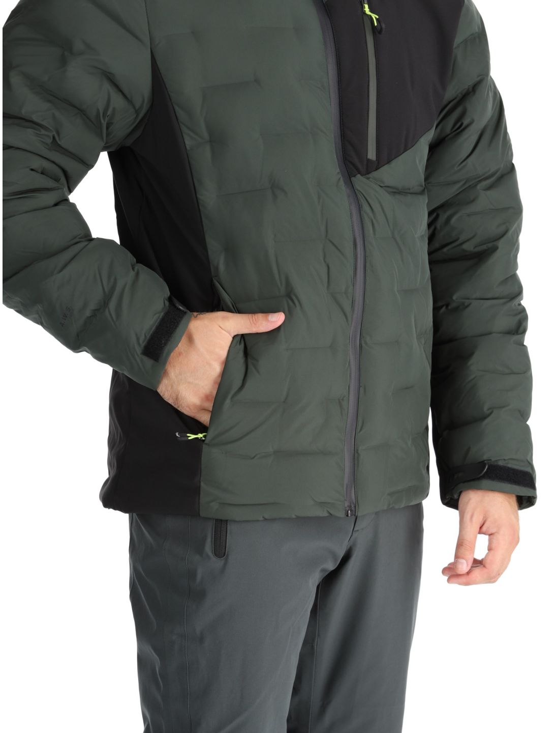 Icepeak, Dickinson chaqueta de esquí hombres Dark Olive verde 