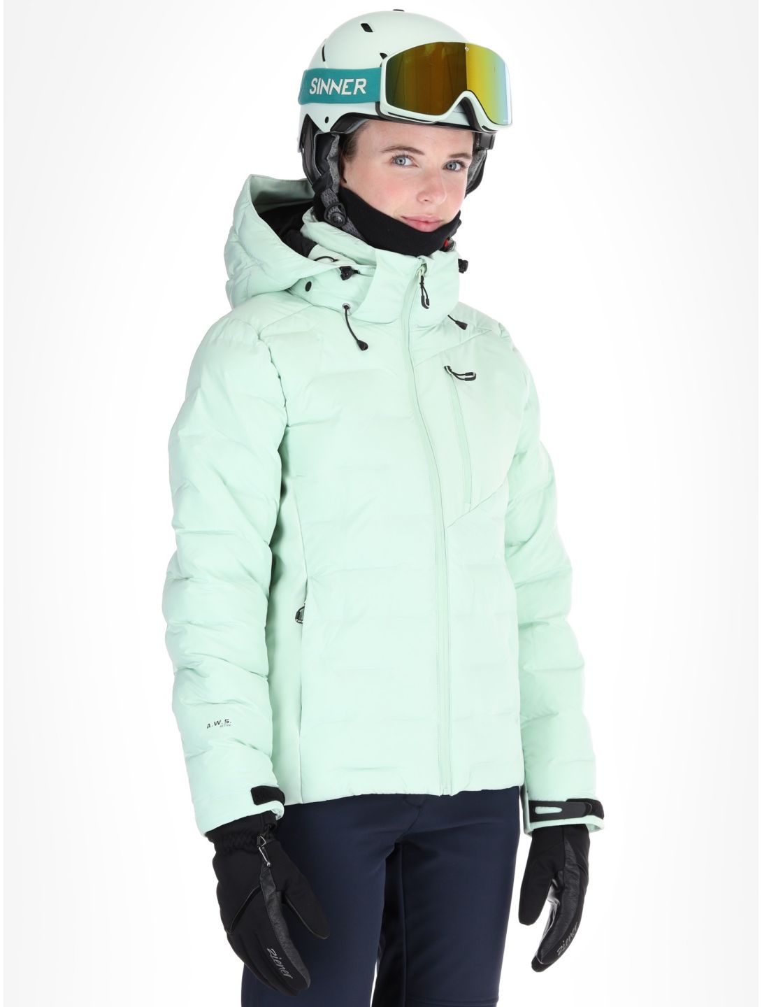 Icepeak, Dillingen chaqueta de esquí mujeres Aloe verde 