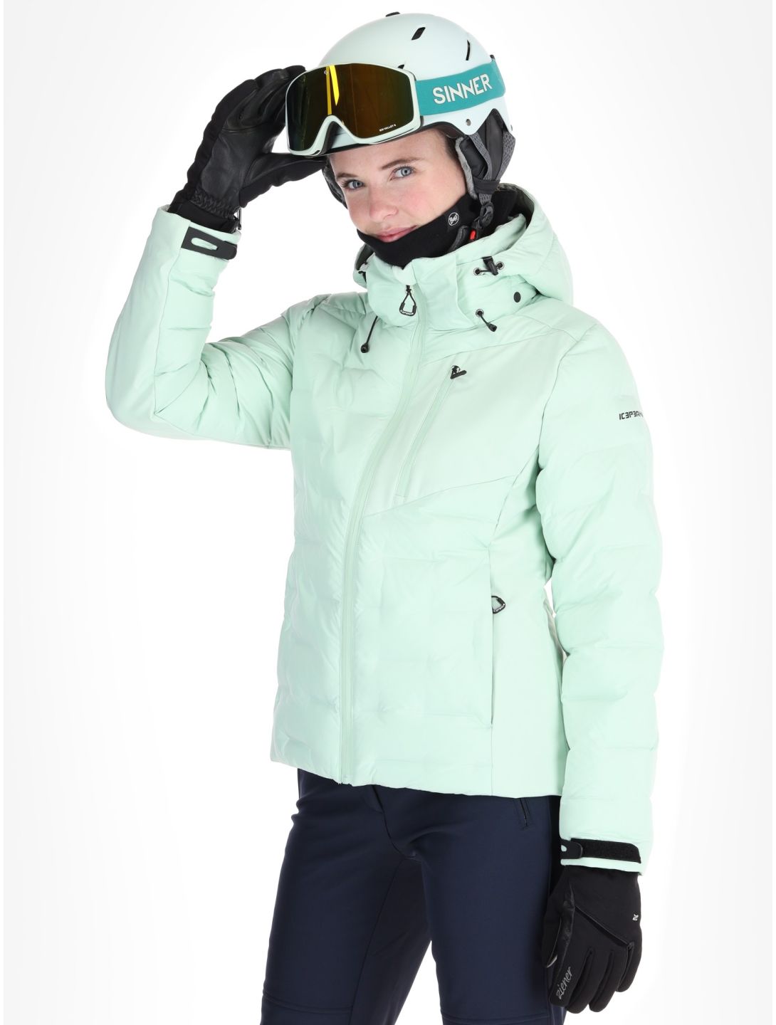 Icepeak, Dillingen chaqueta de esquí mujeres Aloe verde 