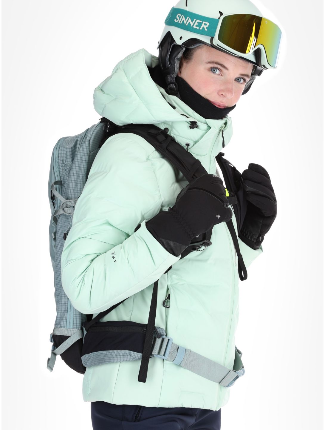 Icepeak, Dillingen chaqueta de esquí mujeres Aloe verde 