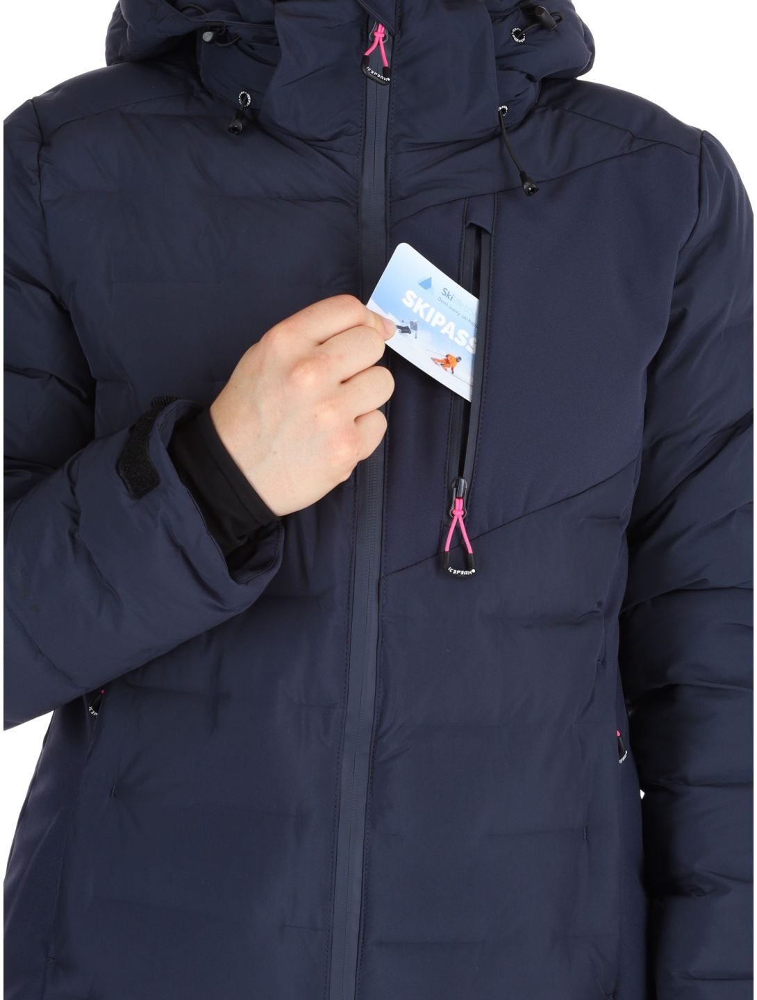 Icepeak, Dillingen chaqueta de esquí mujeres Dark Blue azul 