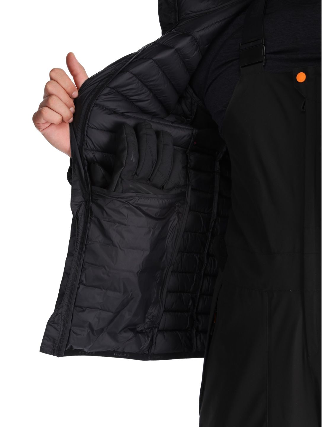 Icepeak, Dillon chaqueta de plumas hombres Black negro 