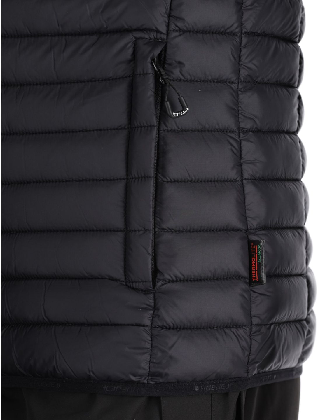 Icepeak, Dillon chaqueta de plumas hombres Black negro 