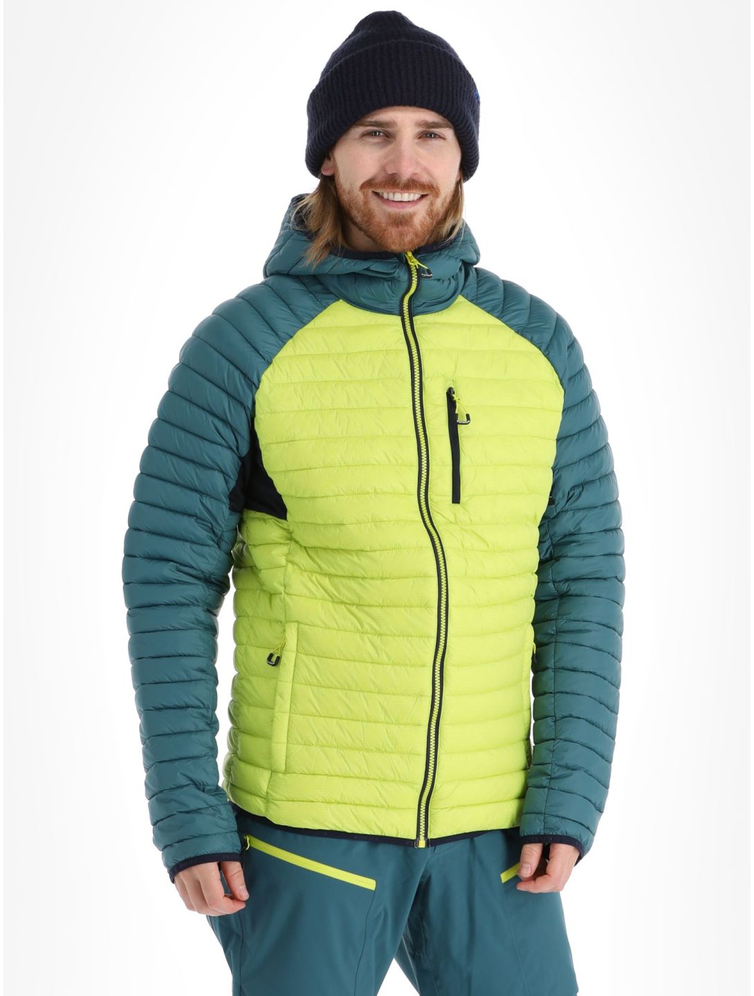 Icepeak, Dillon chaqueta de plumas hombres Light Green verde 