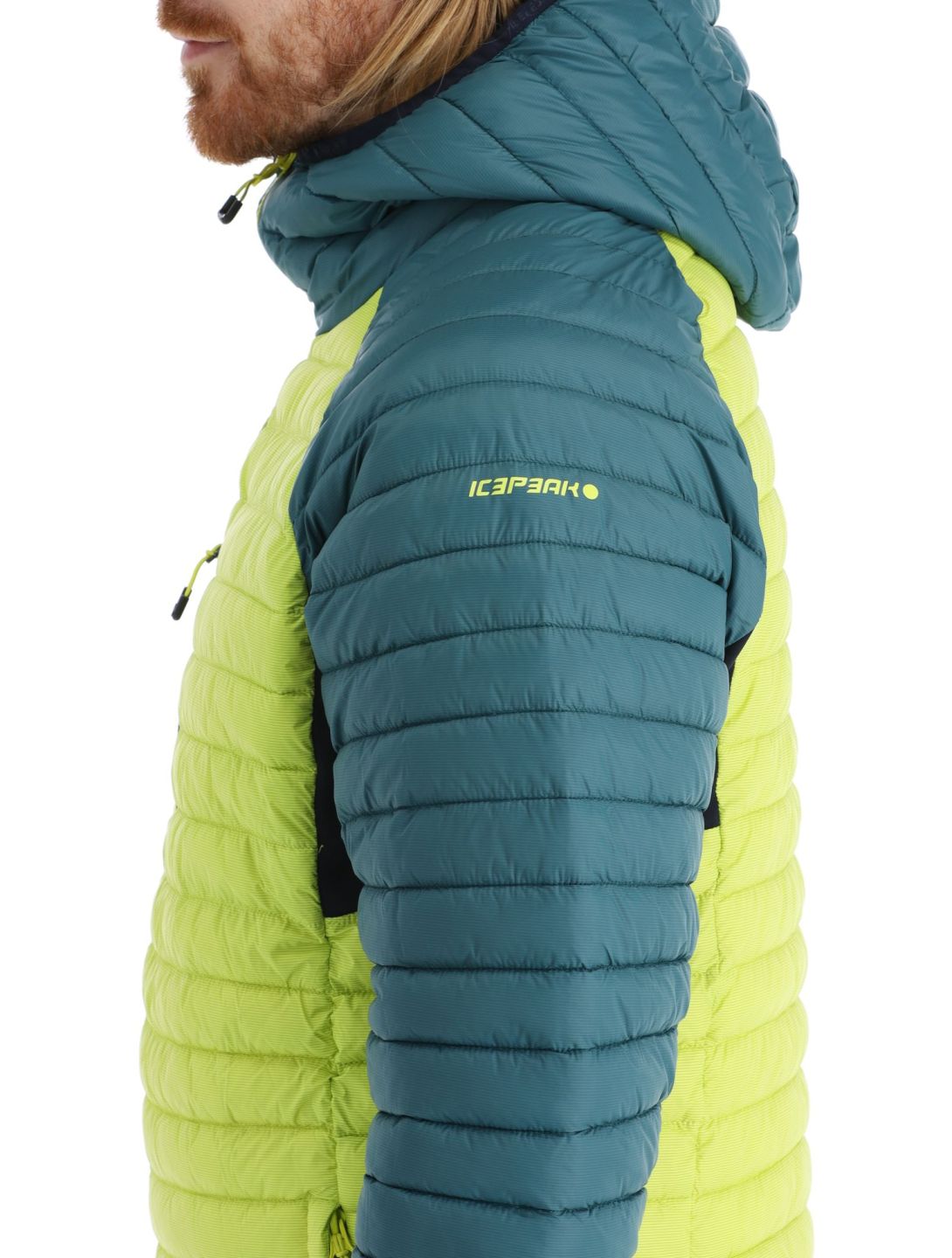 Icepeak, Dillon chaqueta de plumas hombres Light Green verde 