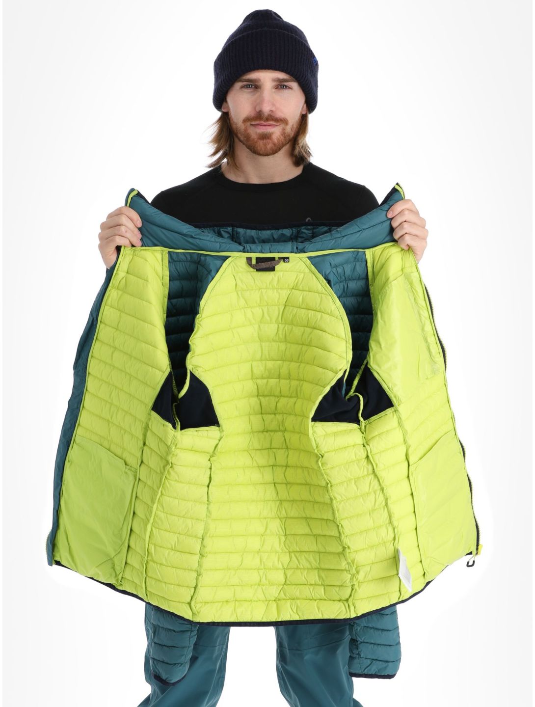 Icepeak, Dillon chaqueta de plumas hombres Light Green verde 