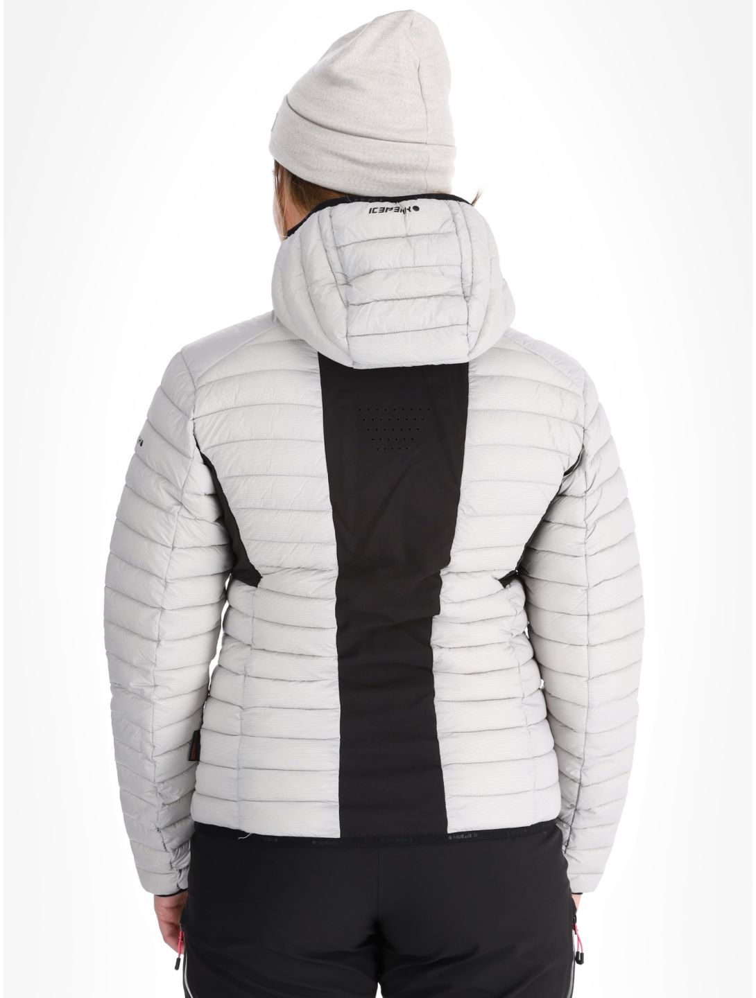 Icepeak, Dix chaqueta de plumas mujeres Light Grey gris 