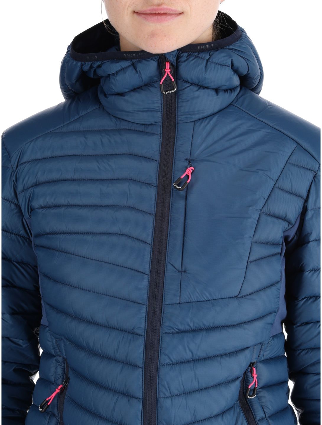 Icepeak, Dix chaqueta de plumas mujeres Navy Blue azul 