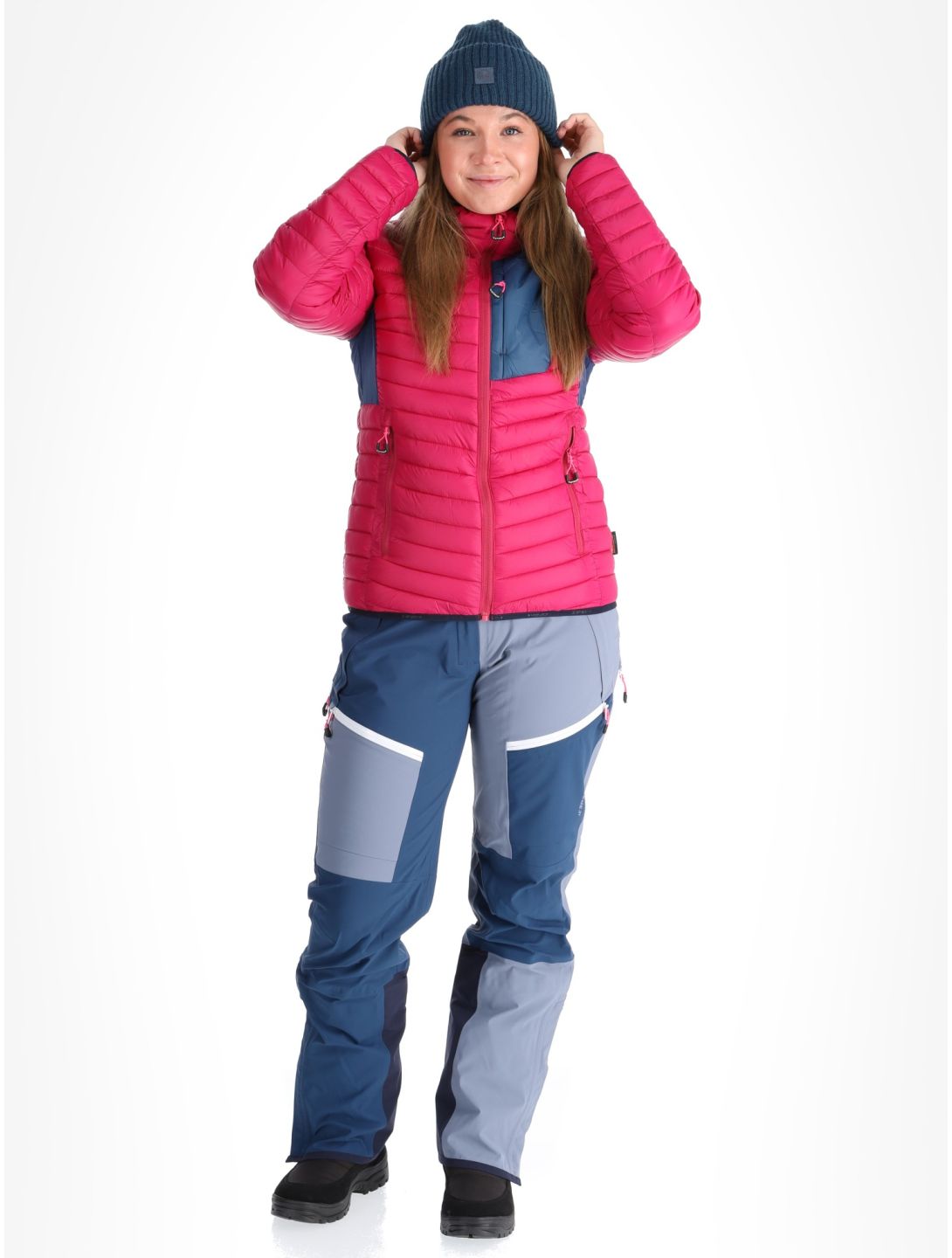 Icepeak, Dix chaqueta de plumas mujeres Raspberry rojo 