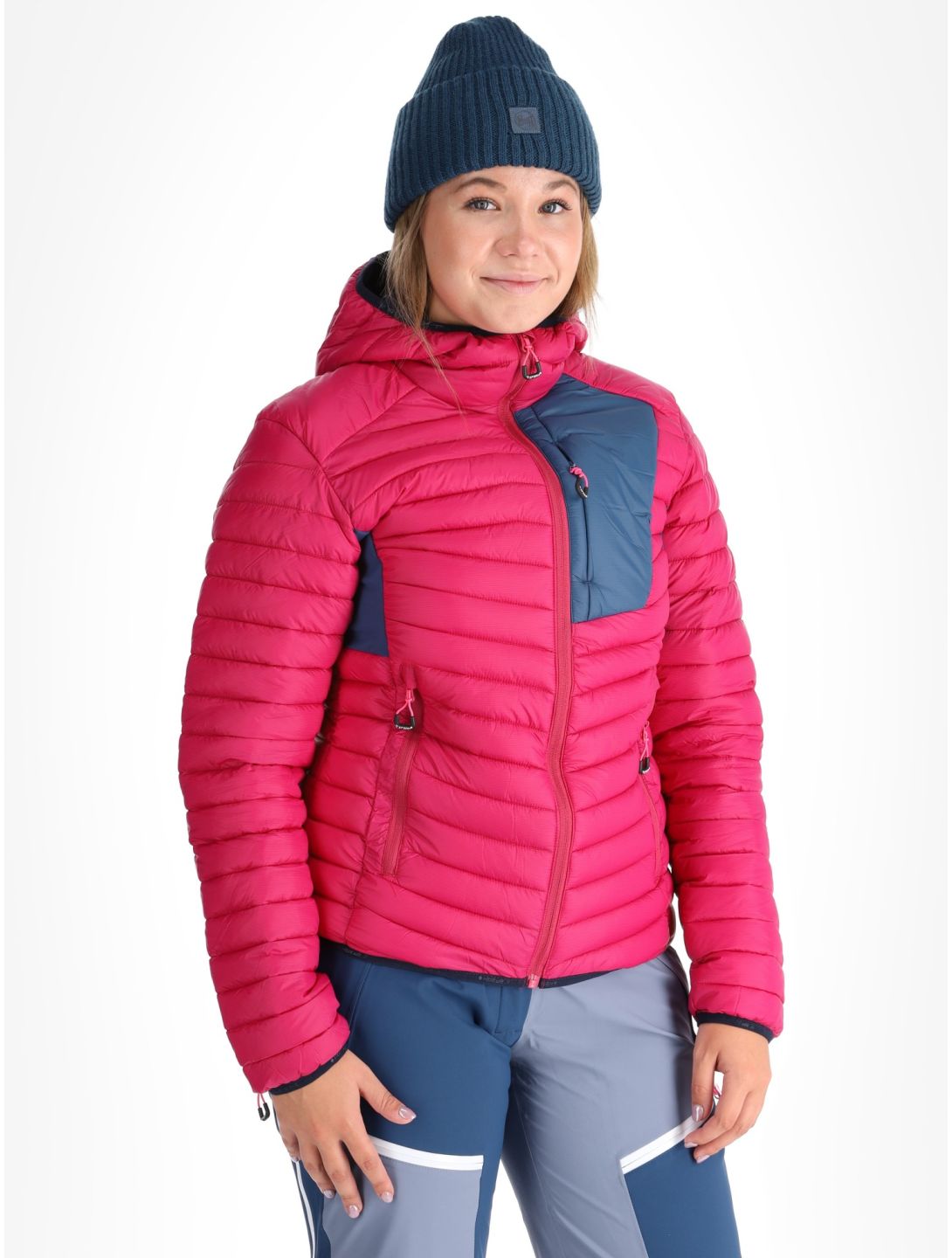 Icepeak, Dix chaqueta de plumas mujeres Raspberry rojo 