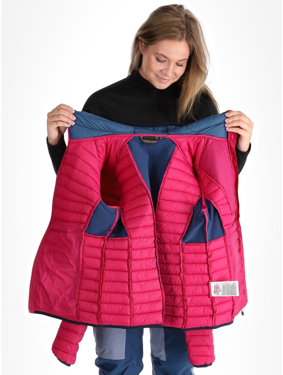 Icepeak, Dix chaqueta de plumas mujeres Raspberry rojo 