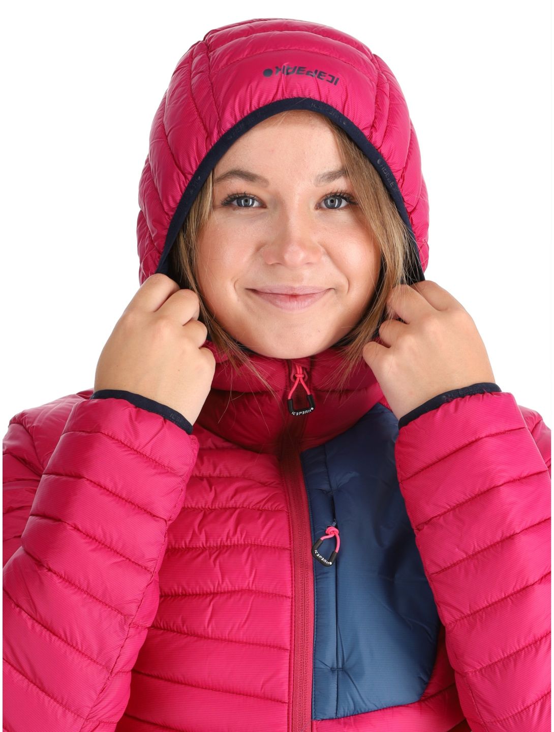 Icepeak, Dix chaqueta de plumas mujeres Raspberry rojo 