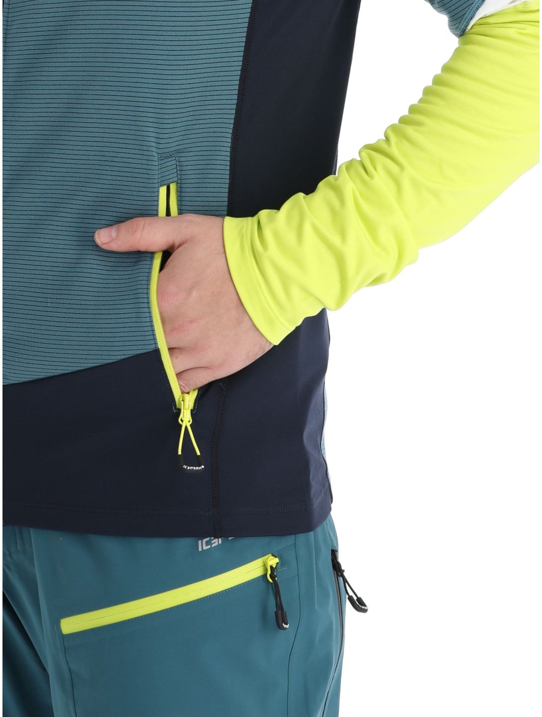 Icepeak, Doerun chaleco hombres Emerald verde 