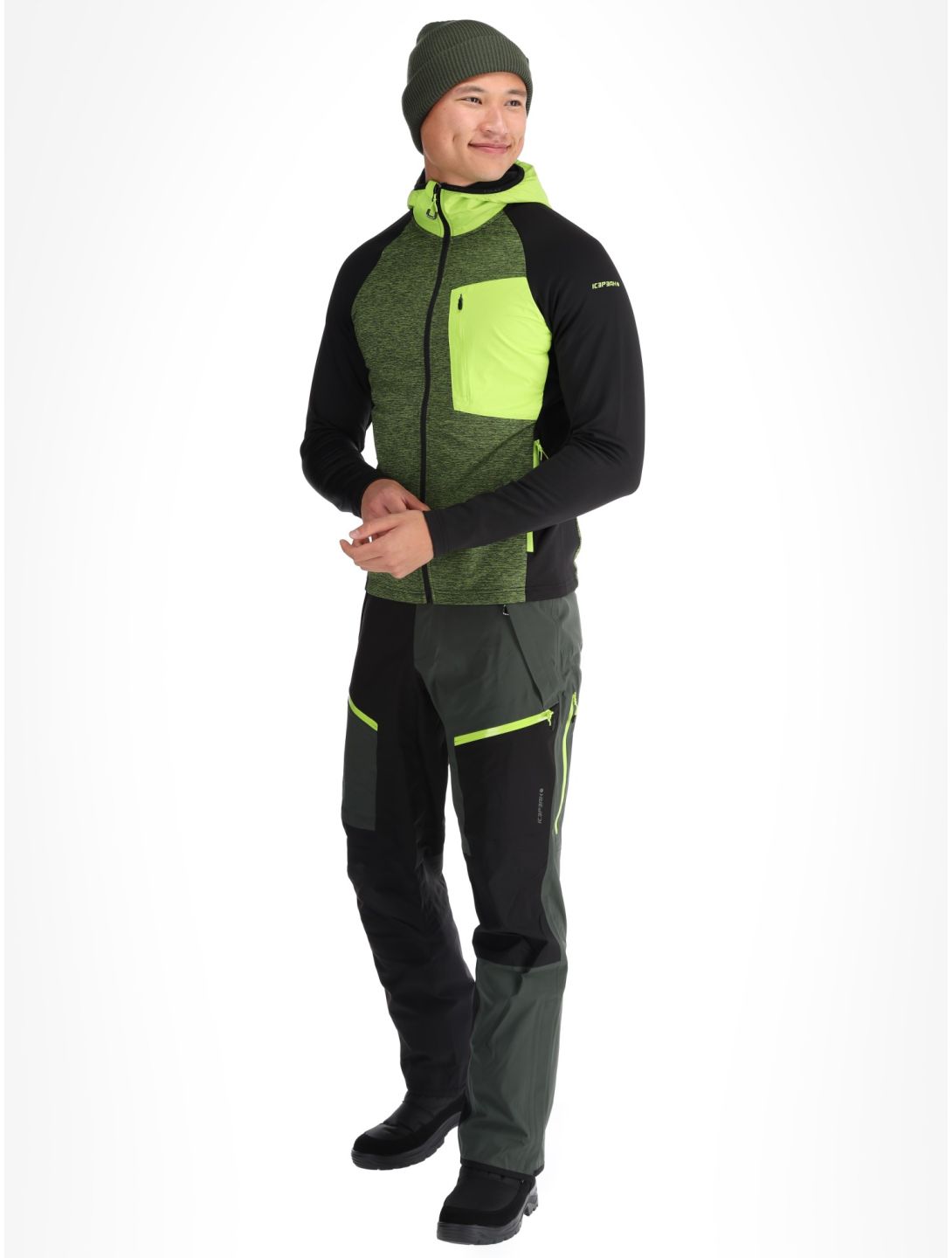 Icepeak, Doerun chaleco hombres Light Green verde 