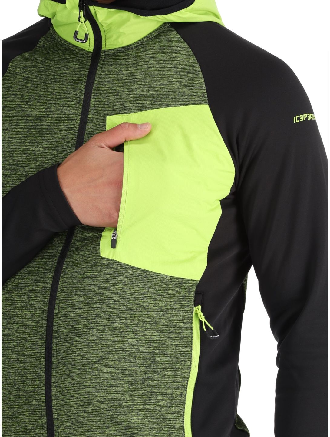 Icepeak, Doerun chaleco hombres Light Green verde 