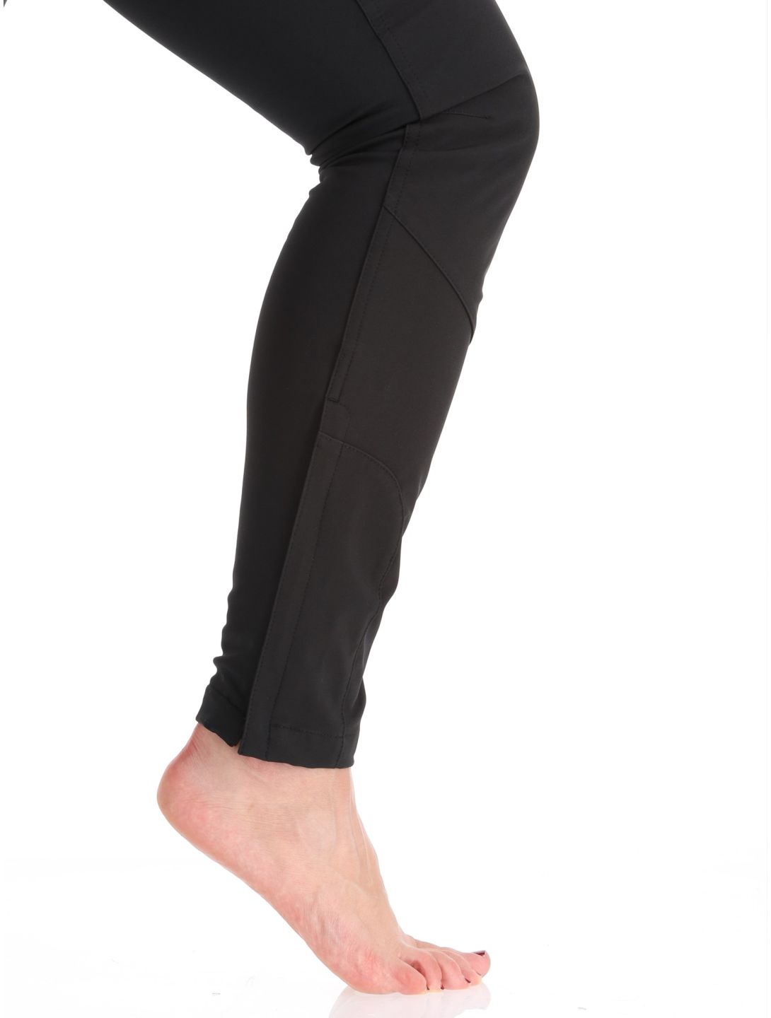 Icepeak, Doral pantalones de esquí softshell mujeres Basic Black negro 