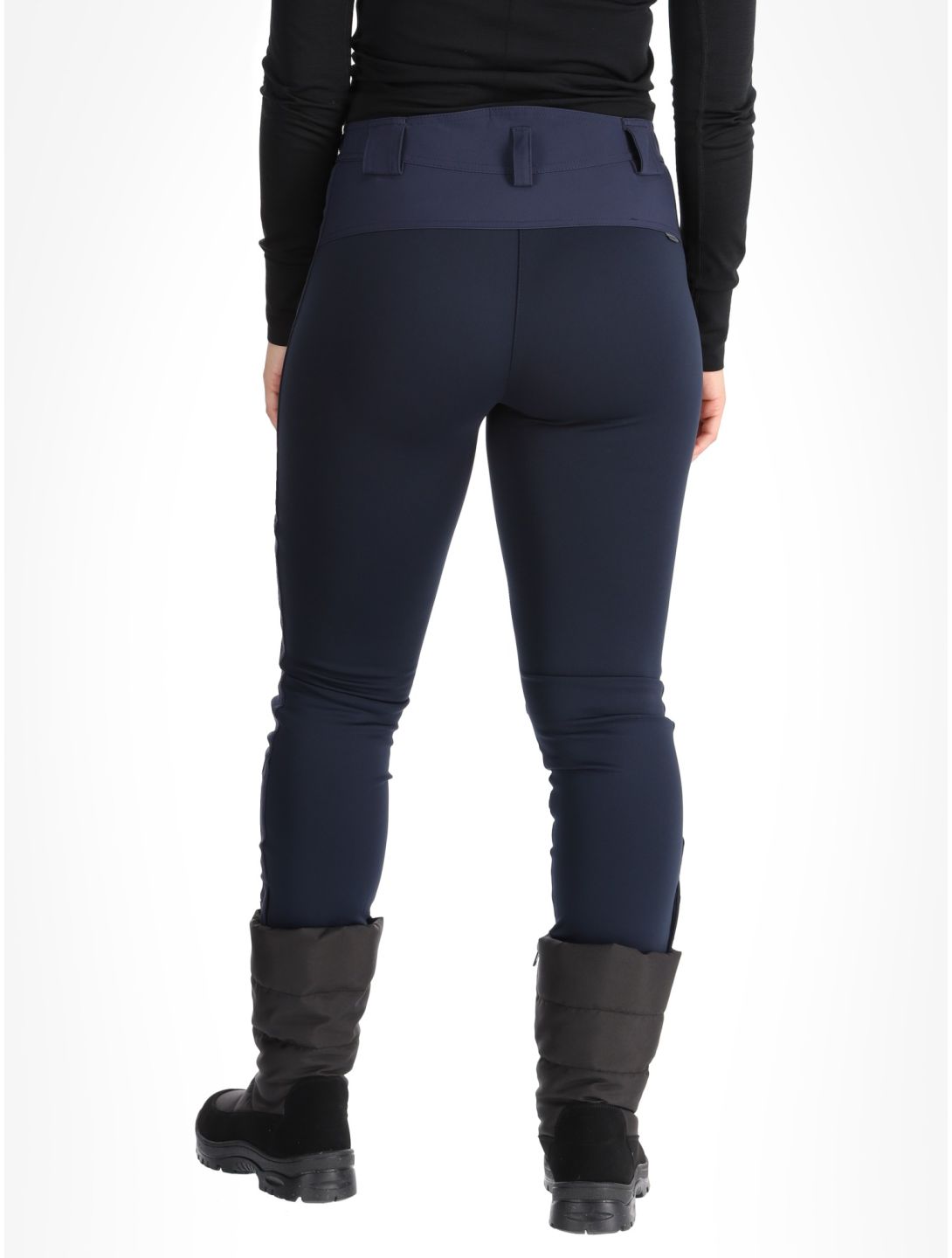 Icepeak, Doral pantalones de esquí softshell mujeres Dark Blue azul 