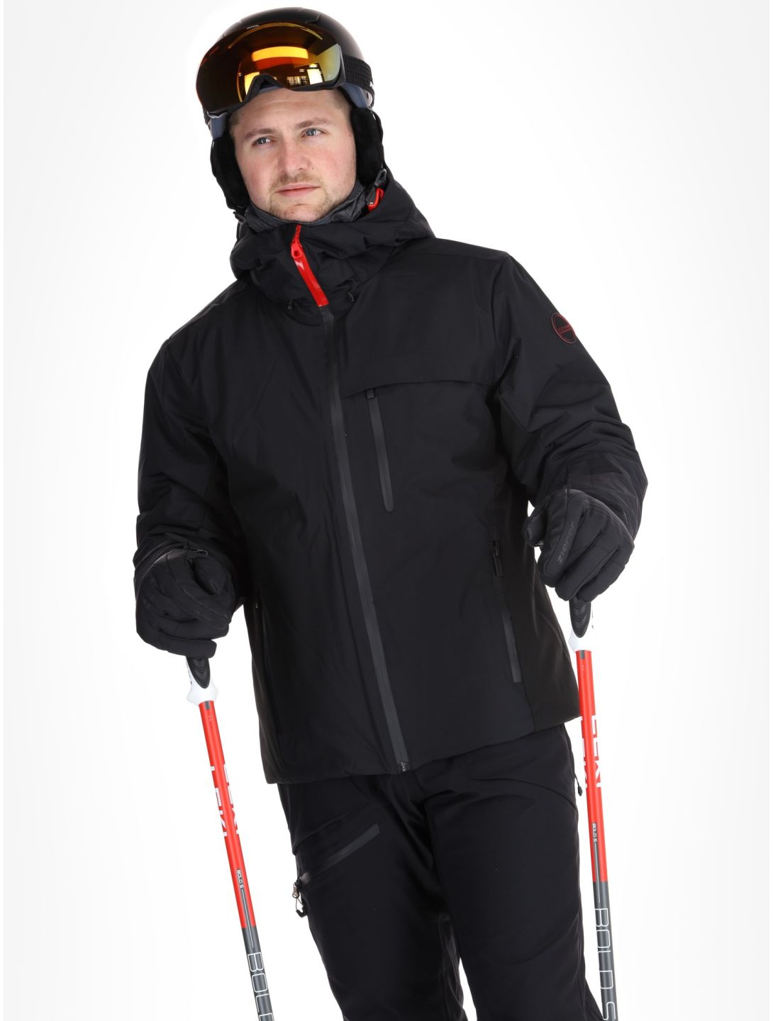 Icepeak, Easton chaqueta de esquí hombres Black negro 