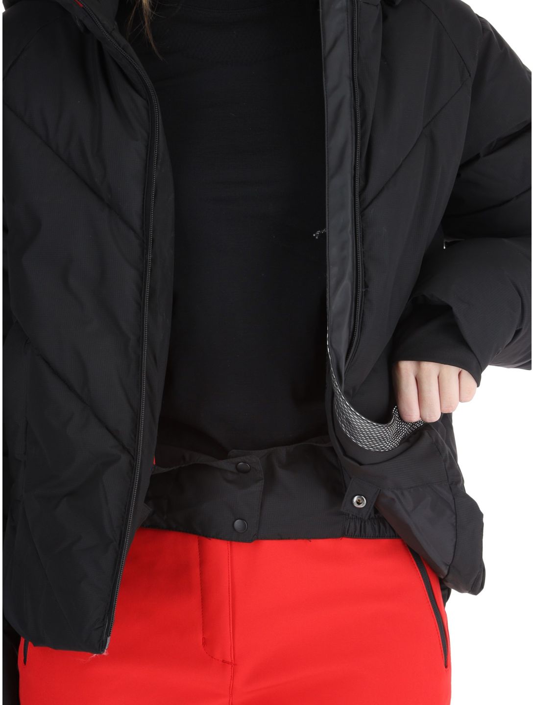 Icepeak, Eastport chaqueta de esquí mujeres Black negro 