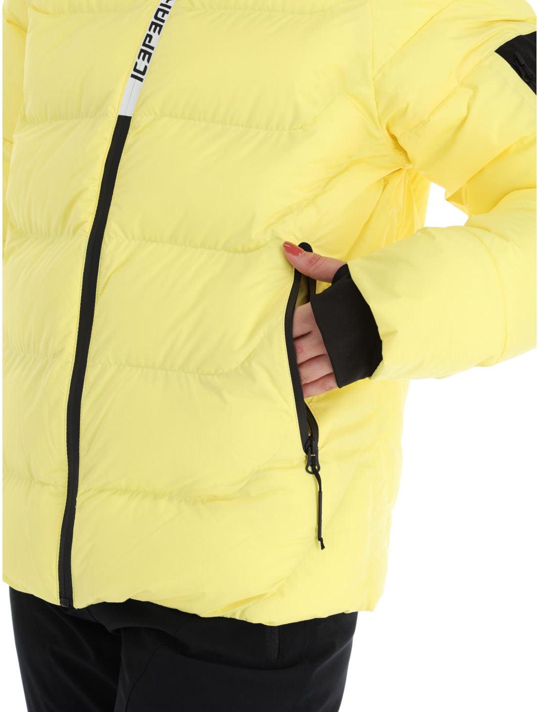 Icepeak, Eastport chaqueta de esquí mujeres Light Yellow amarillo 