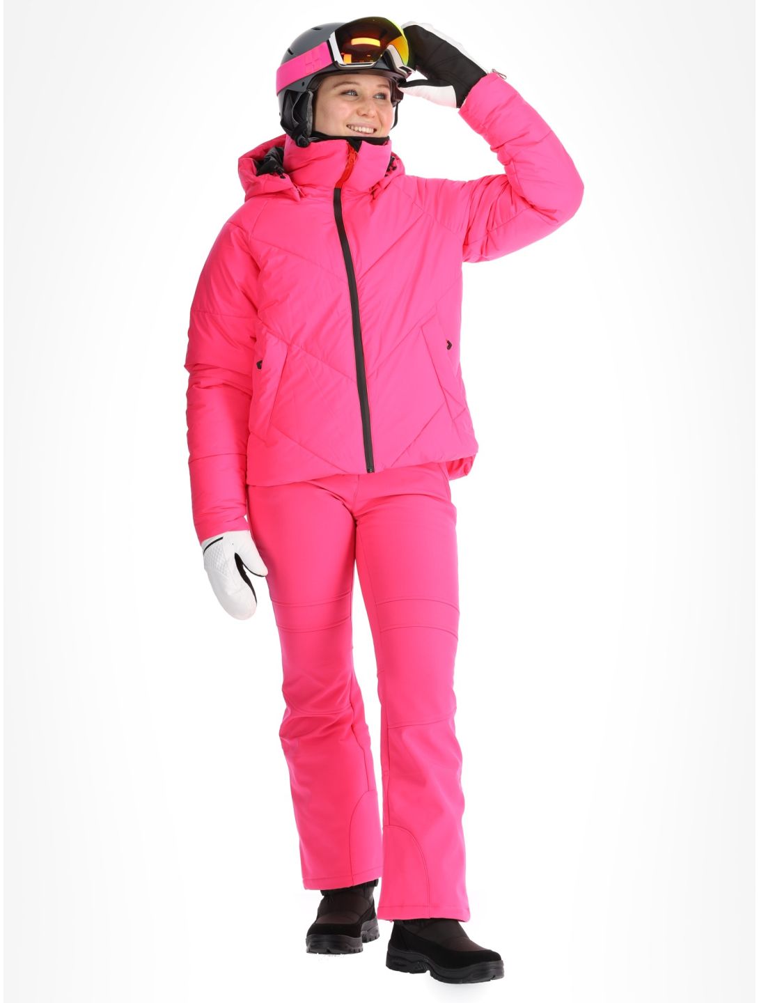 Icepeak, Eastport chaqueta de esquí mujeres Raspberry rojo 