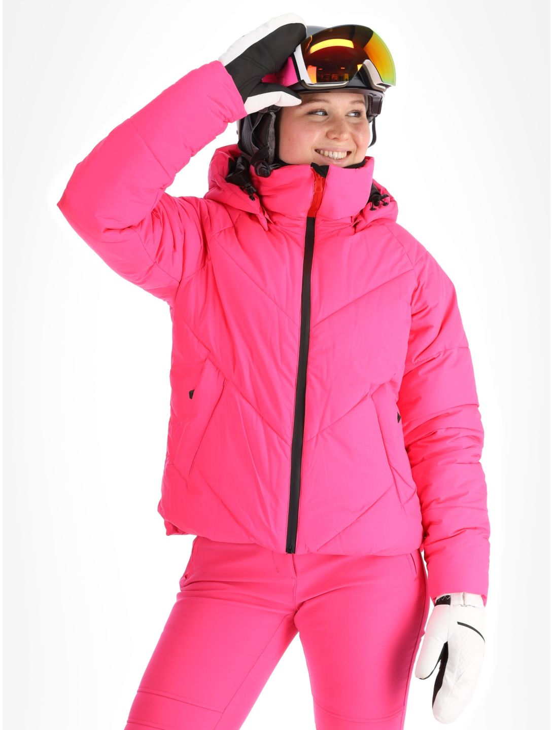 Icepeak, Eastport chaqueta de esquí mujeres Raspberry rojo 