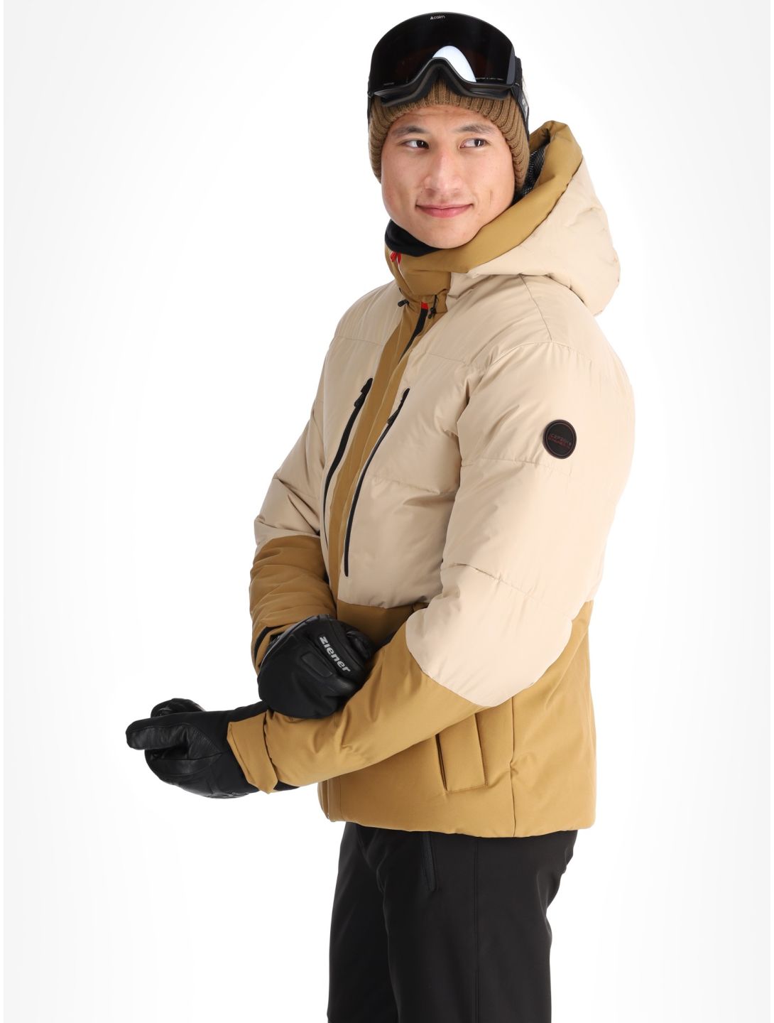 Icepeak, Edgerton chaqueta de esquí hombres Beige beige 