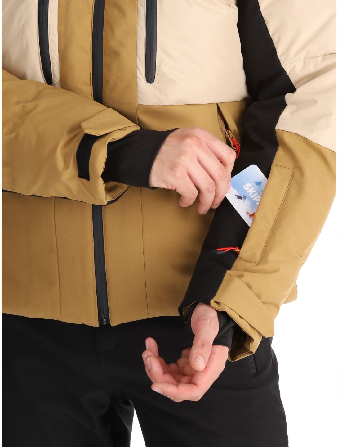 Icepeak, Edgerton chaqueta de esquí hombres Beige beige 