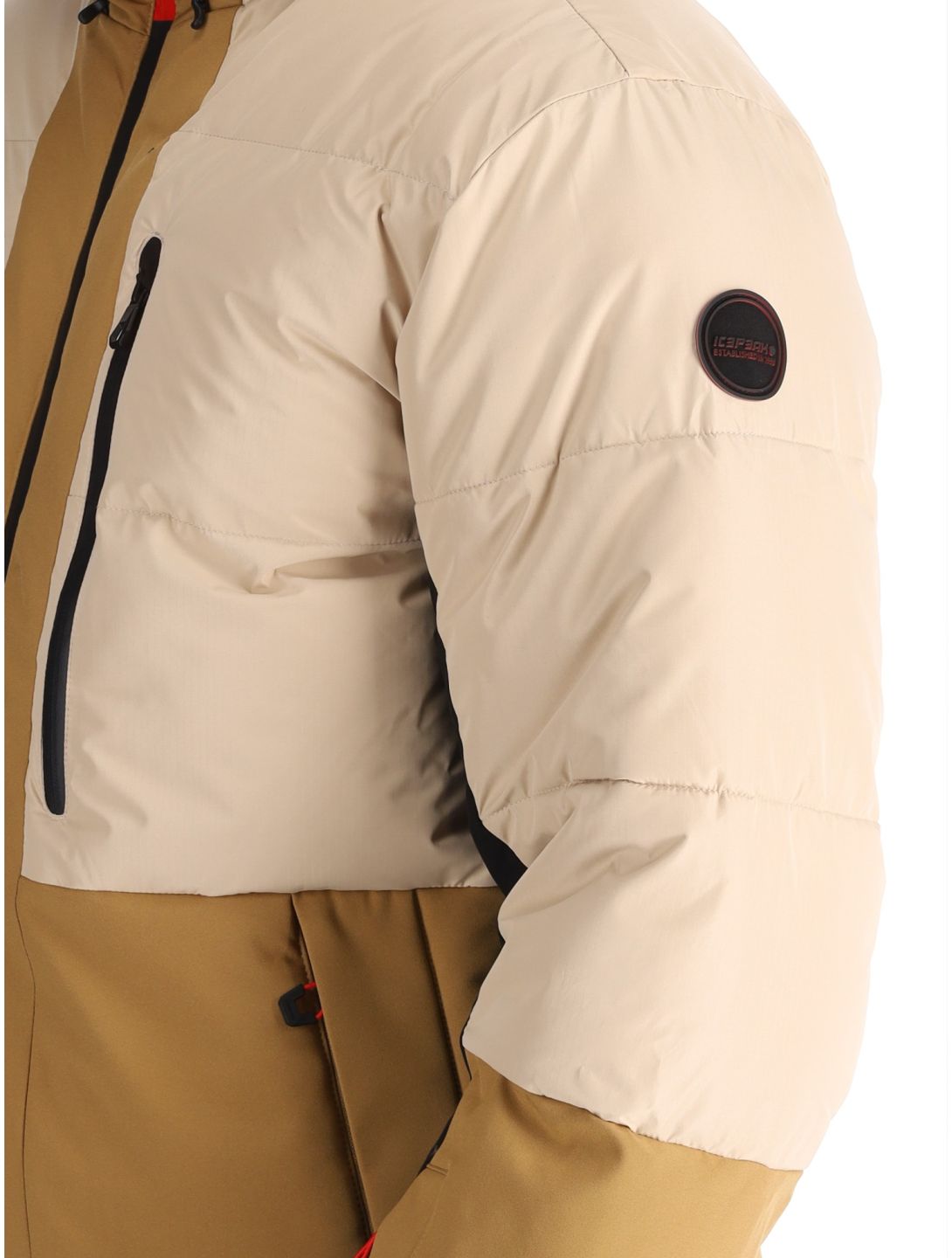 Icepeak, Edgerton chaqueta de esquí hombres Beige beige 