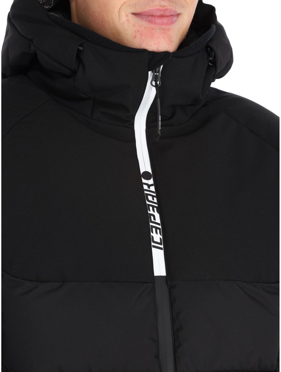 Icepeak, Edgerton chaqueta de esquí hombres Black negro 