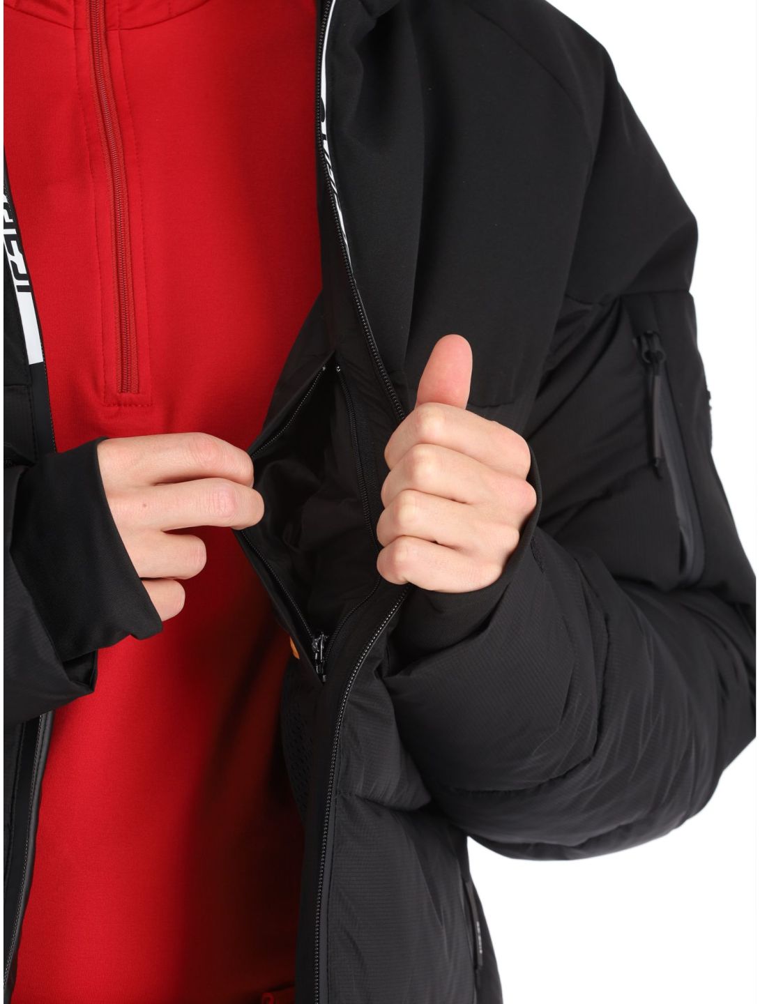 Icepeak, Edgerton chaqueta de esquí hombres Black negro 