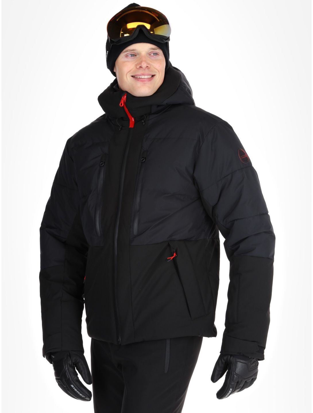 Icepeak, Edgerton chaqueta de esquí hombres Black negro 