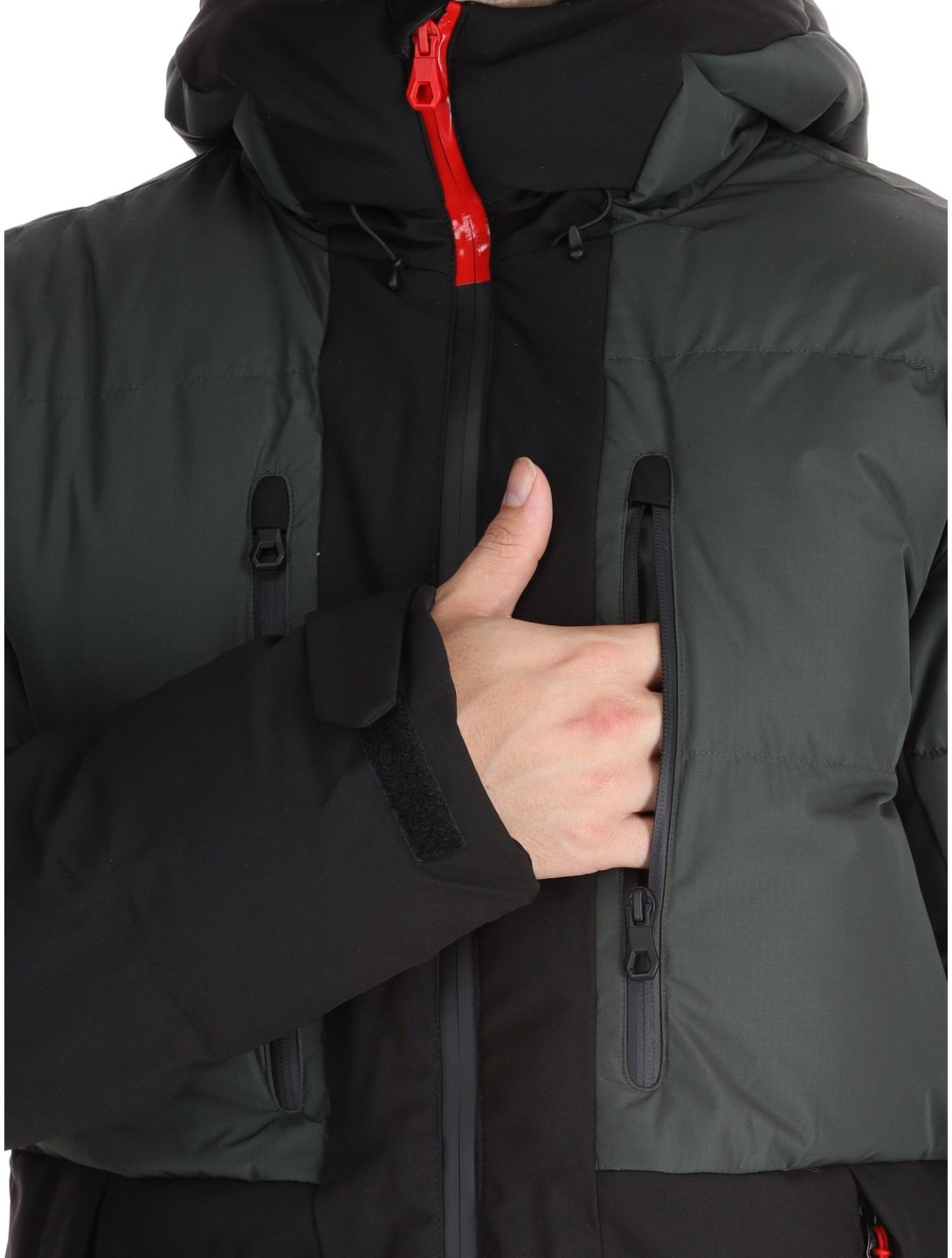 Icepeak, Edgerton chaqueta de esquí hombres Dark Olive verde 