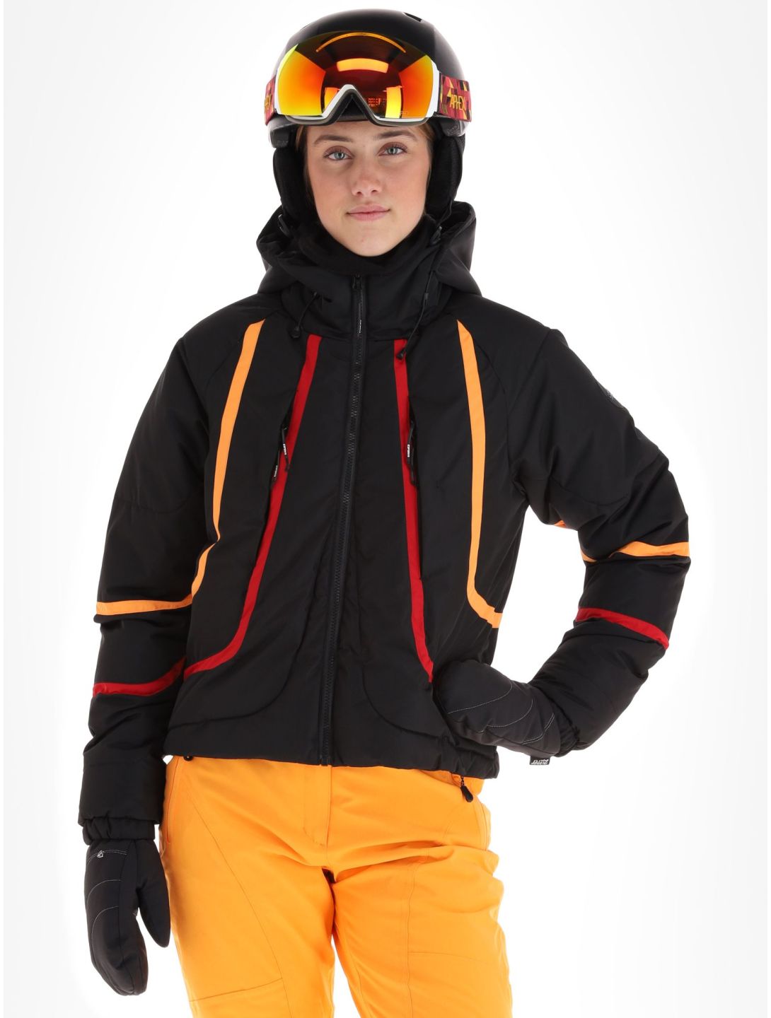 Icepeak, Egypt chaqueta de esquí mujeres Black negro 