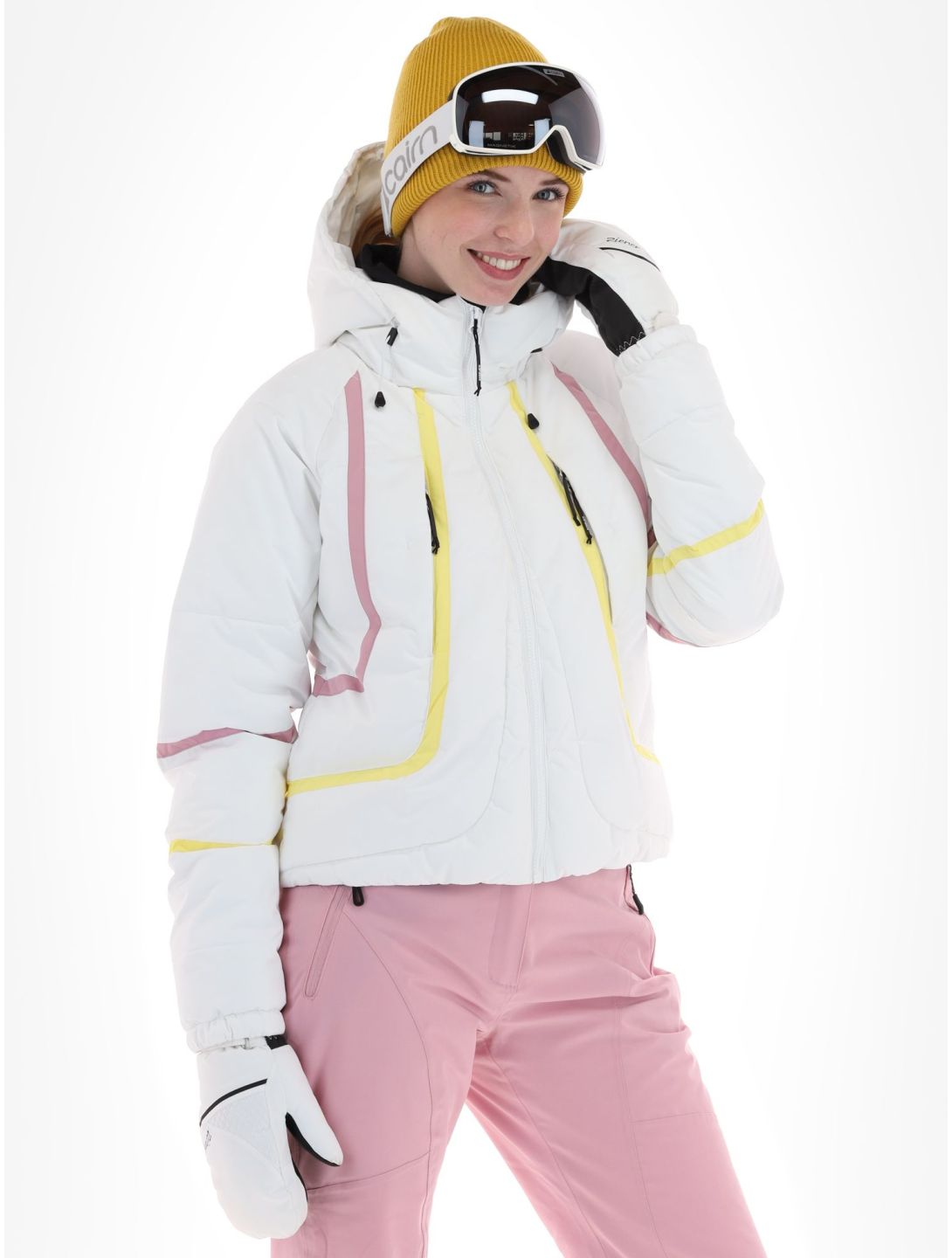 Icepeak, Egypt chaqueta de esquí mujeres Optic White blanco 