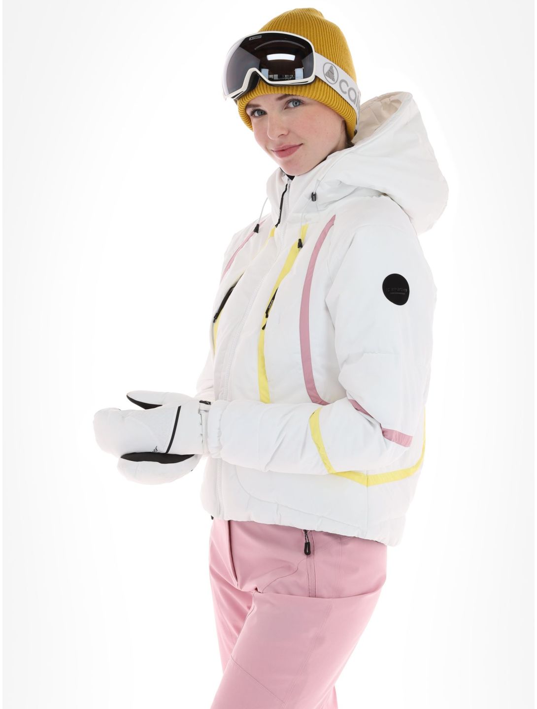 Icepeak, Egypt chaqueta de esquí mujeres Optic White blanco 