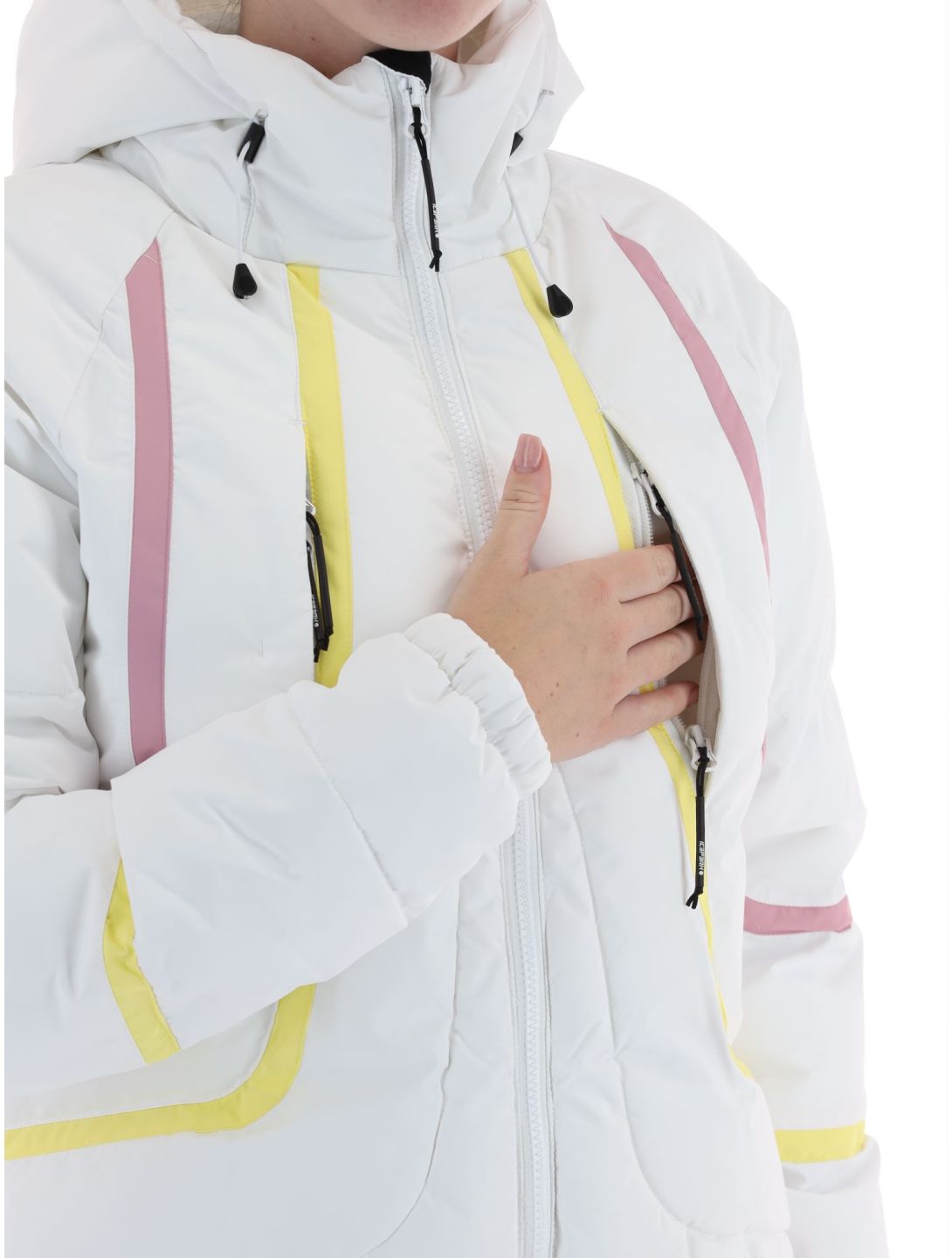 Icepeak, Egypt chaqueta de esquí mujeres Optic White blanco 