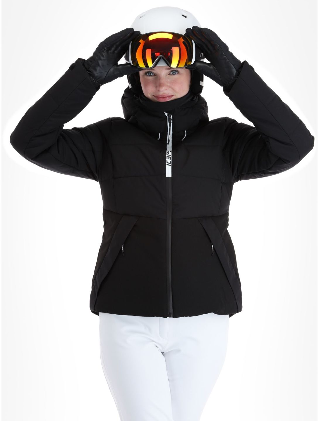 Icepeak, Electra chaqueta de esquí mujeres Black negro 