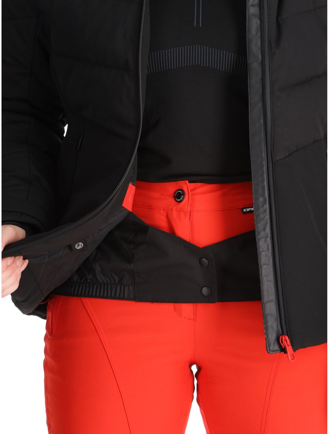 Icepeak, Electra chaqueta de esquí mujeres Black negro 