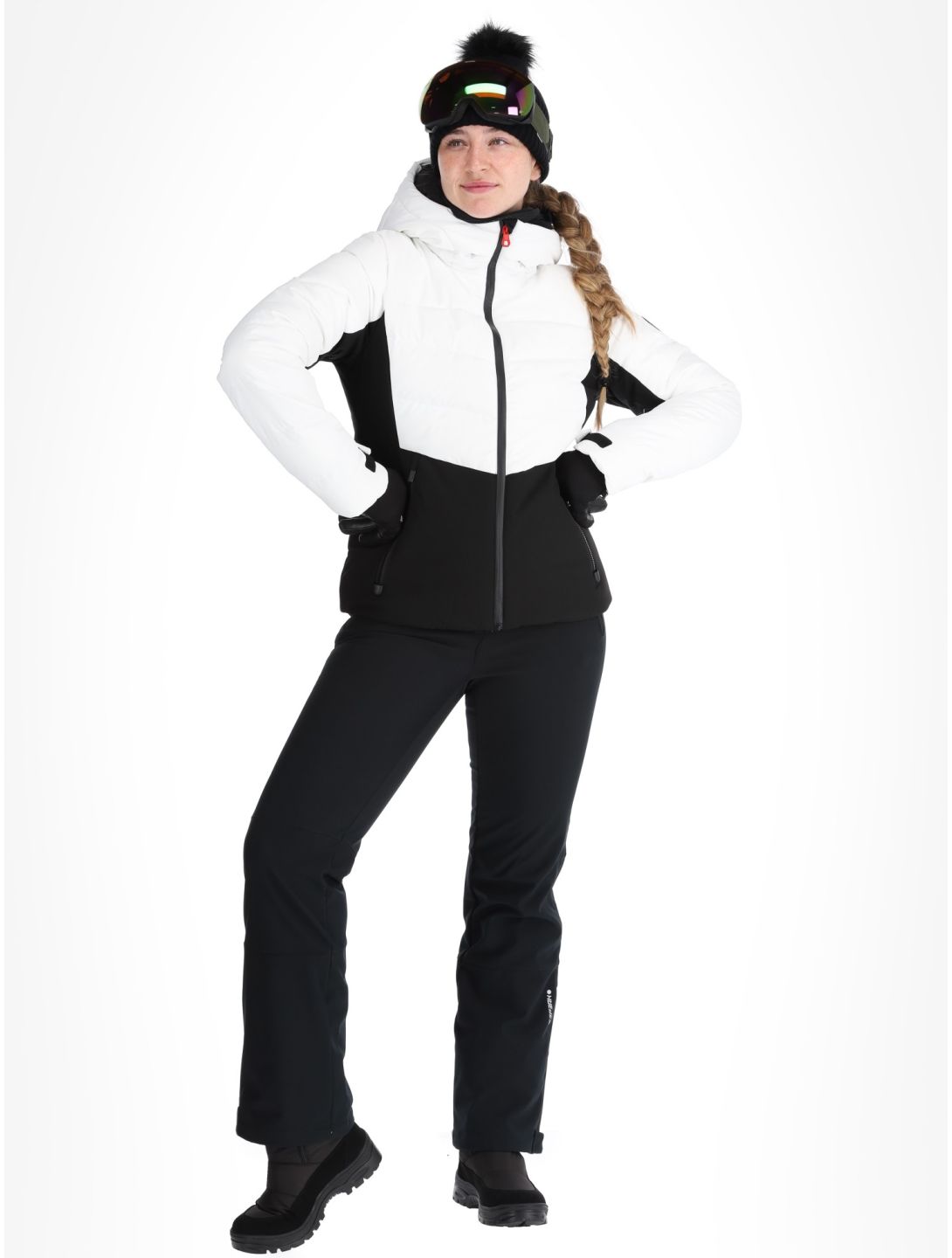 Icepeak, Electra chaqueta de esquí mujeres White blanco 