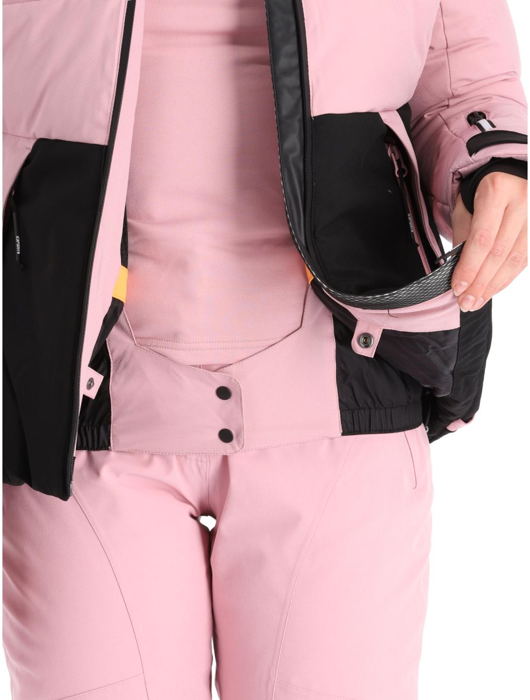 Icepeak, Electra chaqueta de esquí mujeres Lavender negro, rosa 