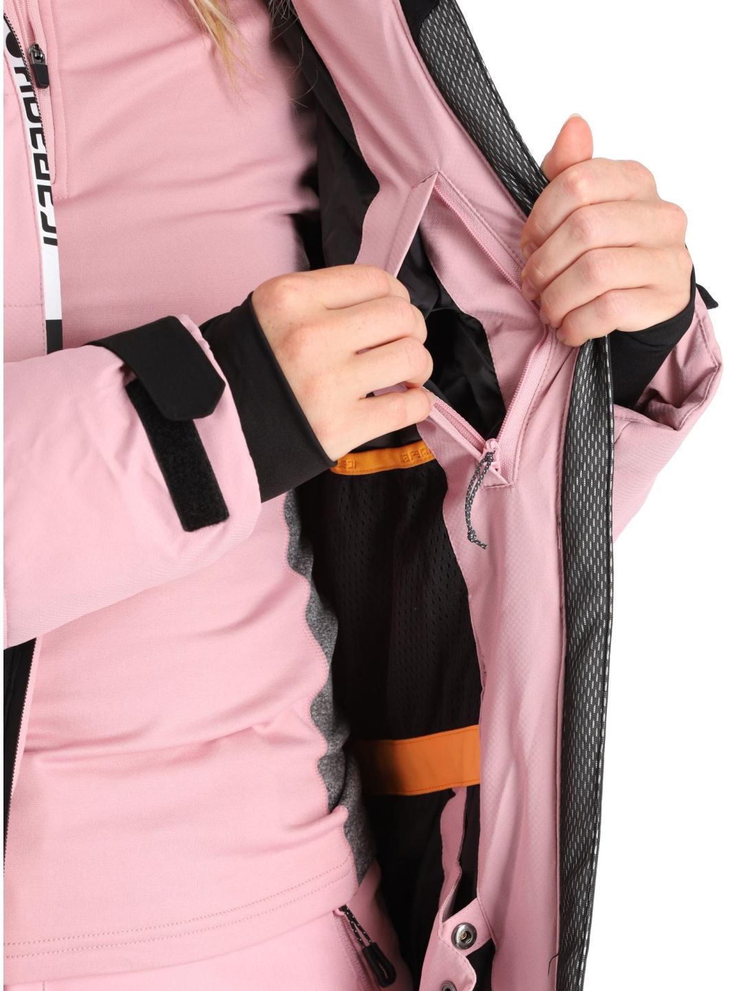 Icepeak, Electra chaqueta de esquí mujeres Lavender negro, rosa 