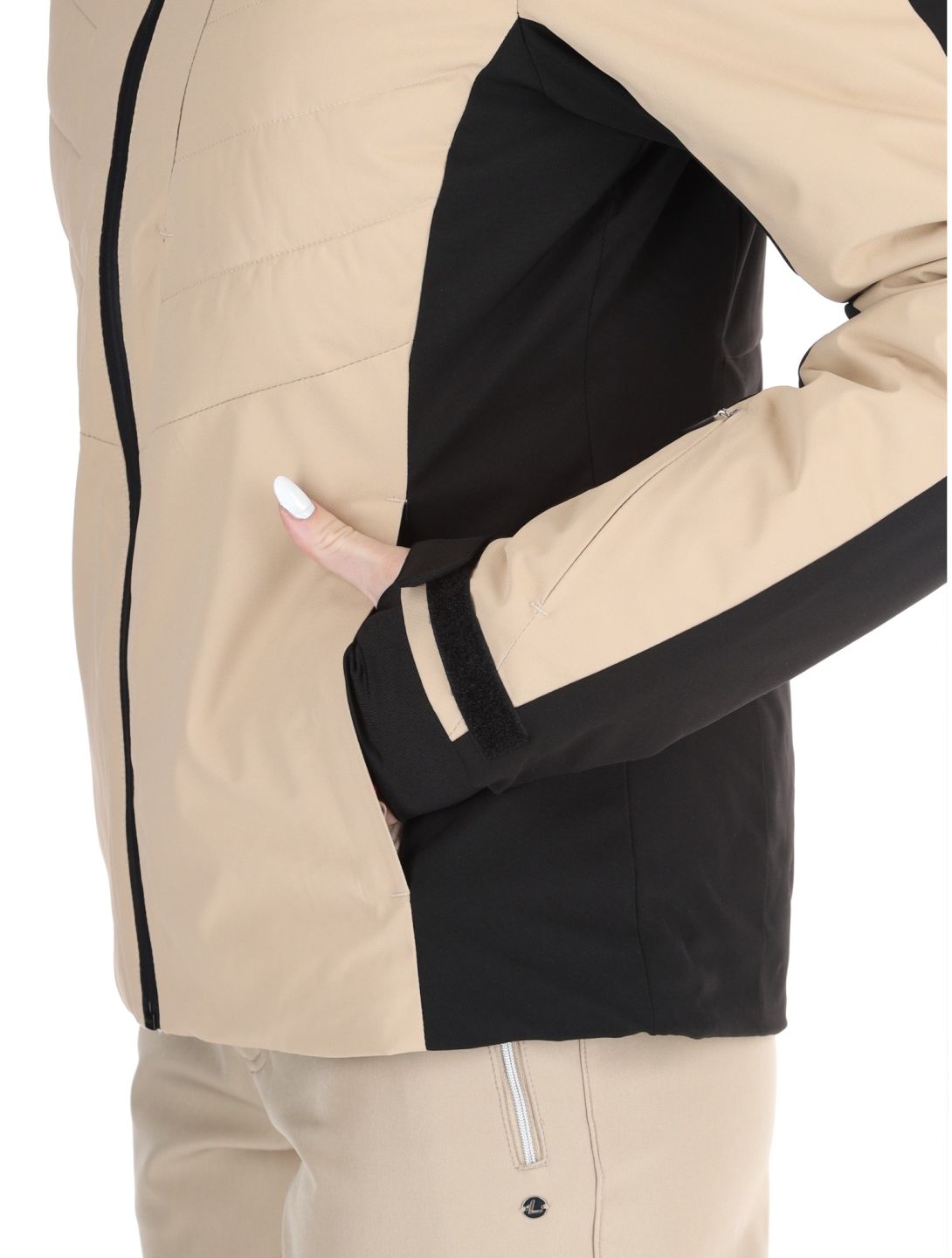 Icepeak, Eleele chaqueta de esquí mujeres Beige beige 