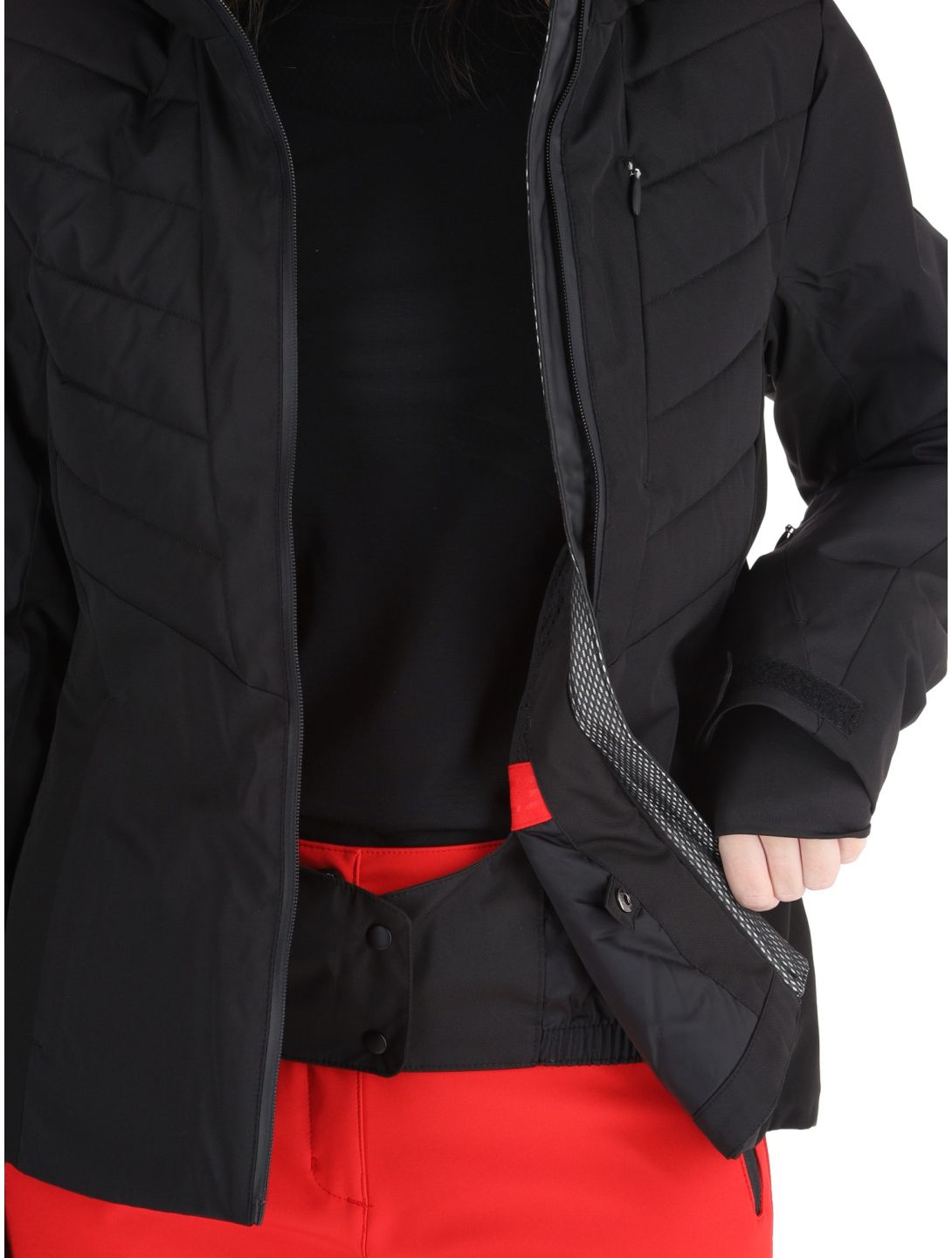 Icepeak, Eleele chaqueta de esquí mujeres Black negro 