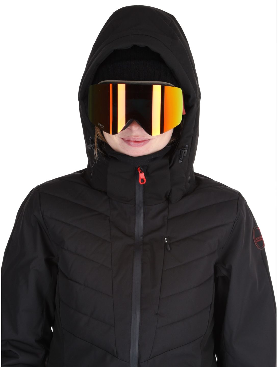 Icepeak, Eleele chaqueta de esquí mujeres Black negro 