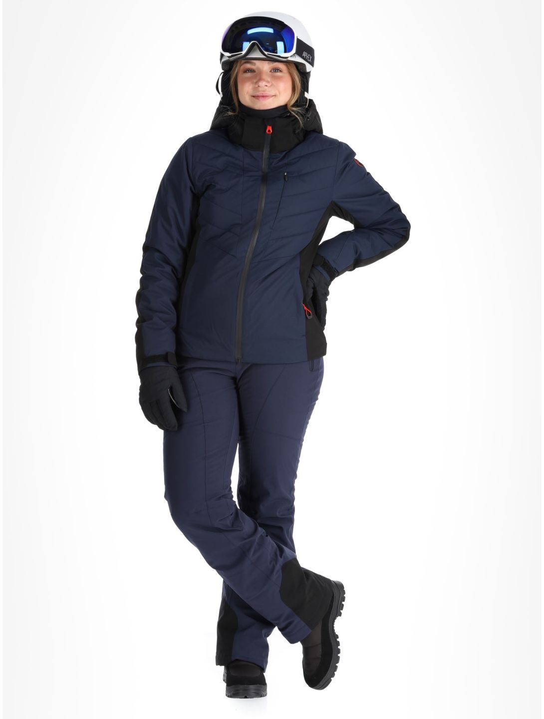 Icepeak, Eleele chaqueta de esquí mujeres Dark Blue azul 