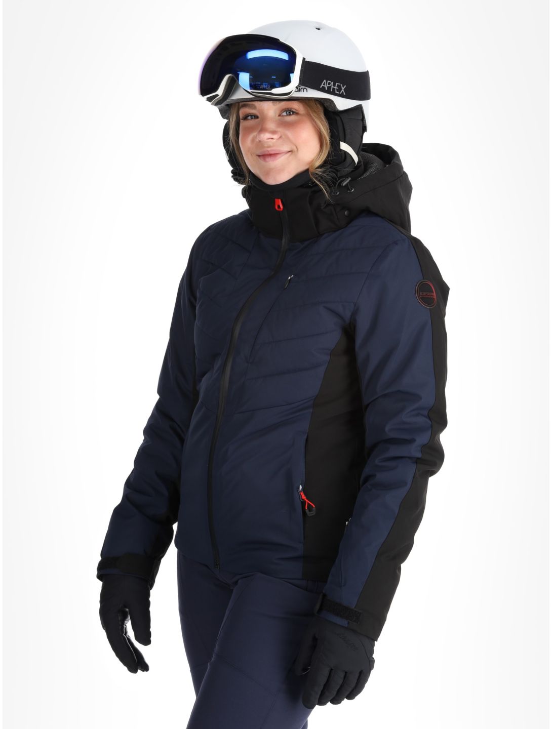 Icepeak, Eleele chaqueta de esquí mujeres Dark Blue azul 