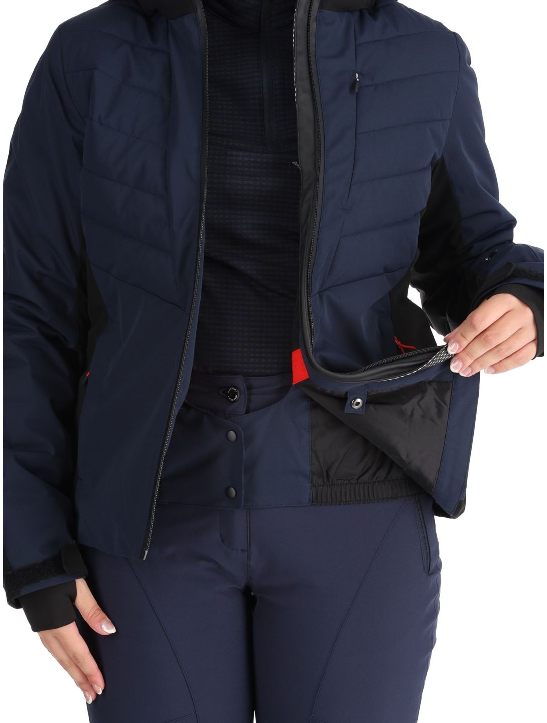 Icepeak, Eleele chaqueta de esquí mujeres Dark Blue azul 