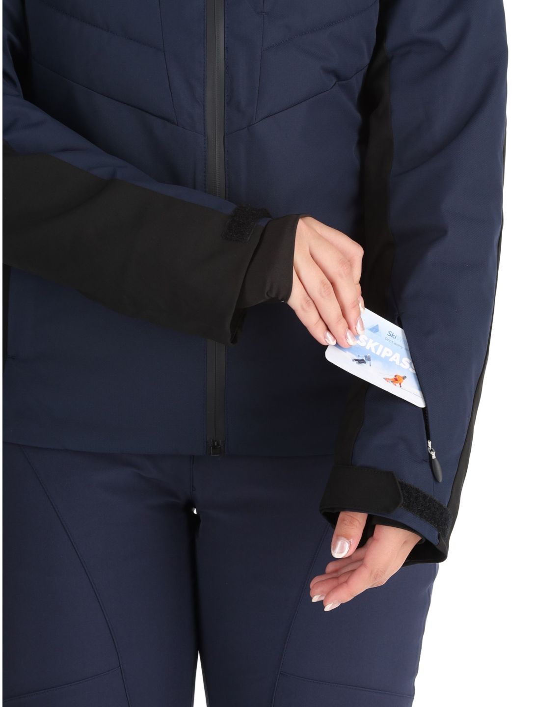 Icepeak, Eleele chaqueta de esquí mujeres Dark Blue azul 