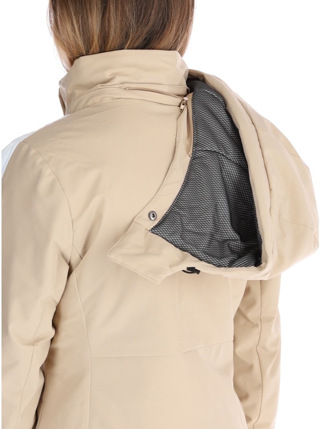 Icepeak, Eleele chaqueta de esquí mujeres Optic White blanco 